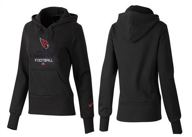 Nike Arizona Cardinals Women Black Color Hoodie