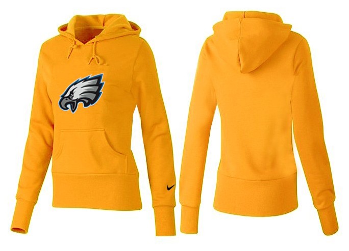 Nike Philadelphia Eagles Women Yellow Color Hoodie