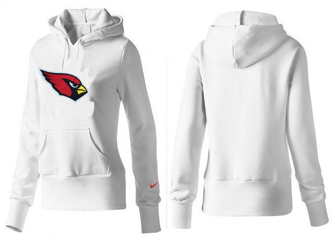 Nike Arizona Cardinals White Women Hoodie