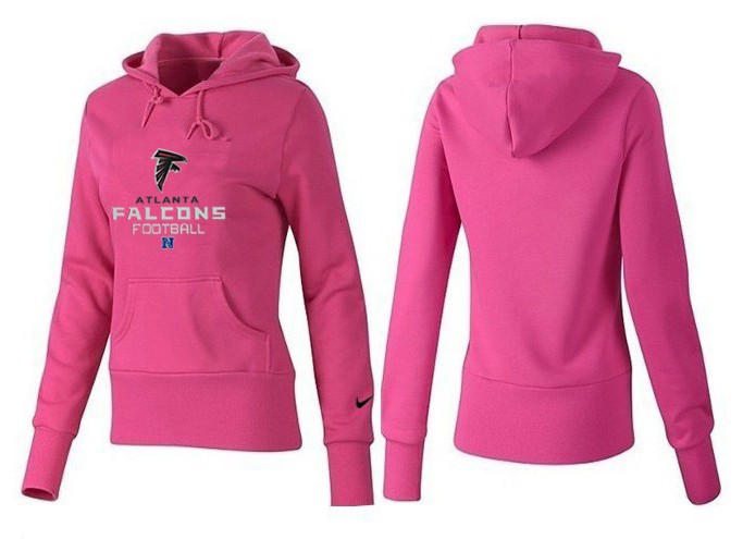 Nike Atlanta Falcons Women Pink Hoodie