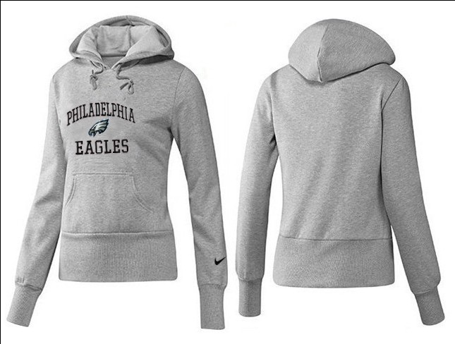 Nike Philadelphia Eagles Women Grey Hoodie