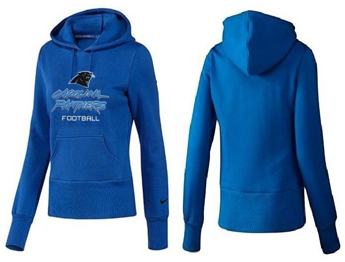 Nike Carolina Panthers Blue Color Women Hoodie