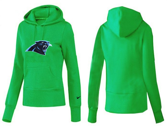 Nike Carolina Panthers Green Women Hoodie