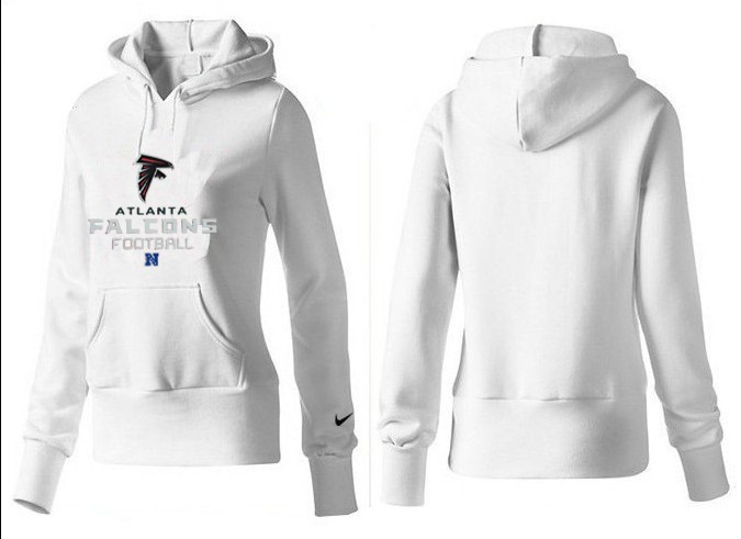 Nike Atlanta Falcons White Hoodie for Women