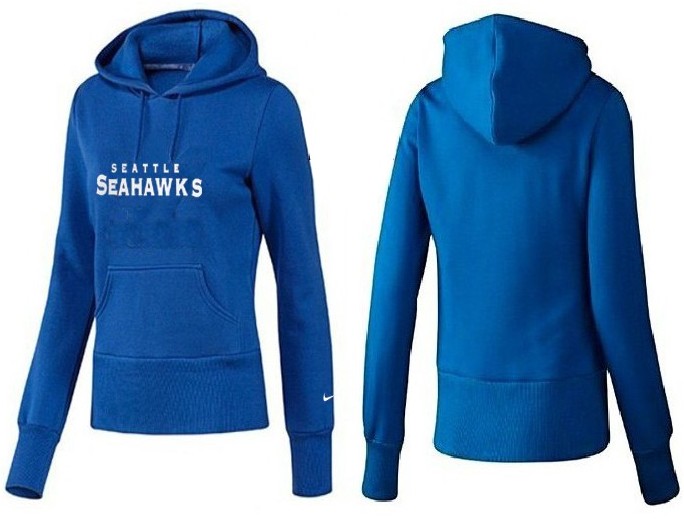 Nike Seattle Seahawks Women  Blue Color Hoodie