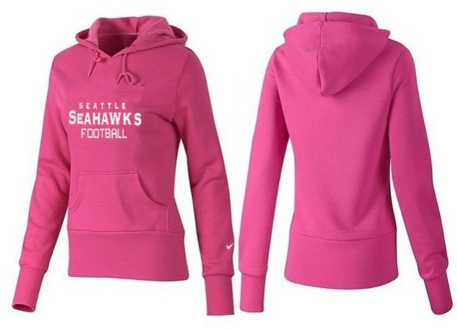 Nike Seattle Seahawks Women Pink Color Hoodie