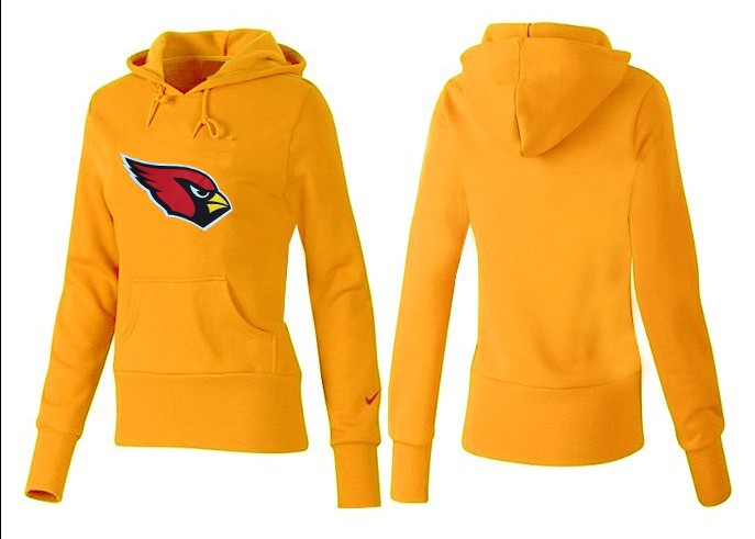 Nike Arizona Cardinals Yellow Women Hoodie