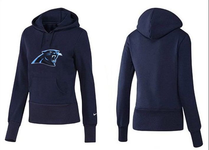 Nike Carolina Panthers Dark Blue Women Hoodie