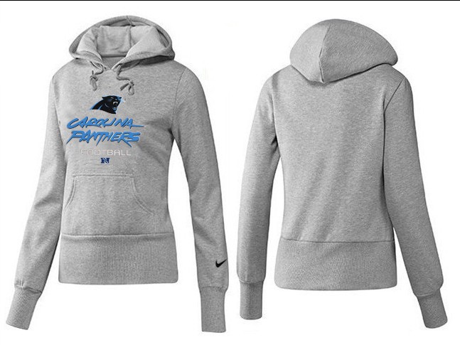 Nike Carolina Panthers Women Grey Hoodie