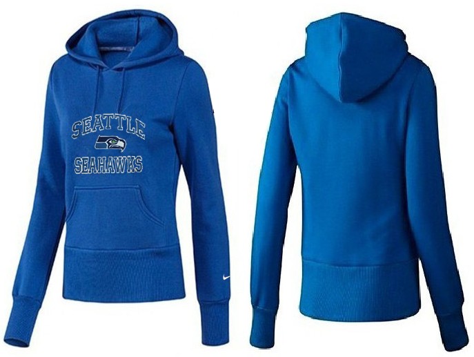 Nike Seattle Seahawks Blue Color Women Hoodie