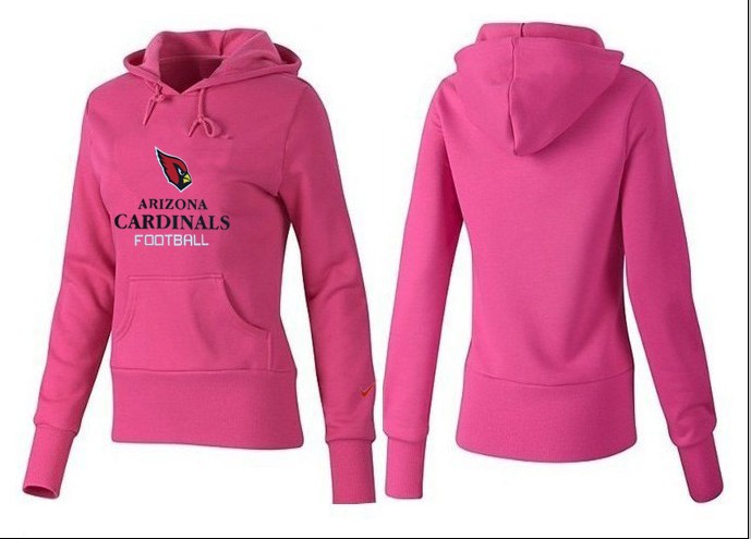 Nike Arizona Cardinals Women Pink Color Hoodie