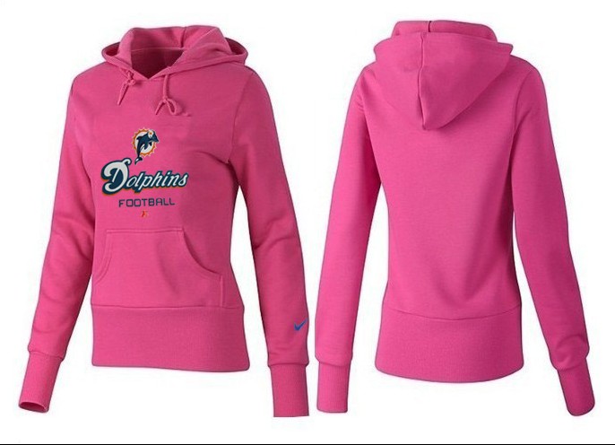 Nike Miami Dolphins Pink Hoodie for Women