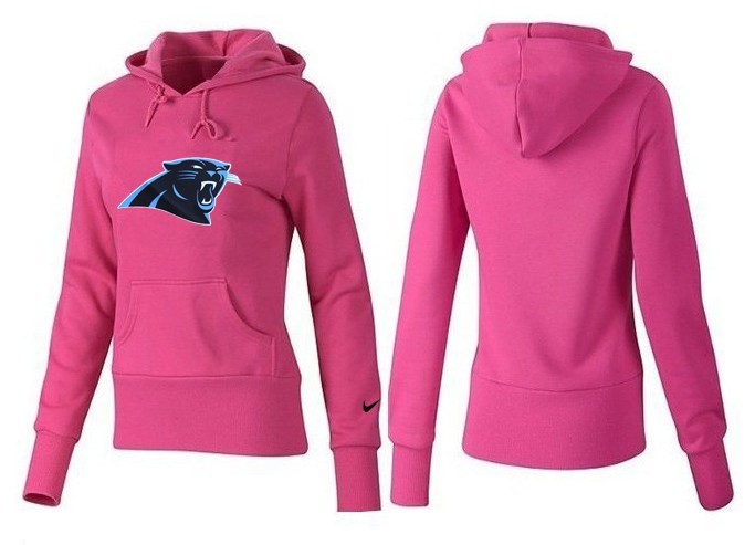 Nike Carolina Panthers Pink Women Hoodie