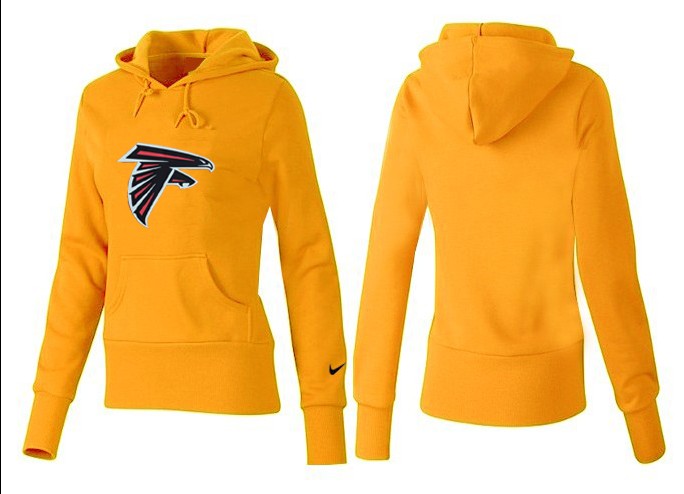 Nike Atlanta Falcons Yellow Women Hoodie