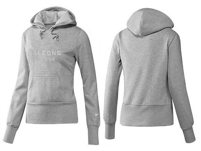 Nike Atlanta Falcons Women Grey Color Hoodie