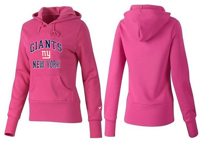 Nike New York Giants Women Pink Hoodie