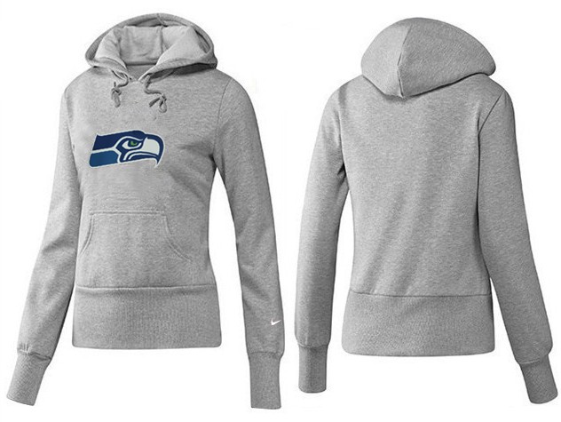 Nike Seattle Seahawks Grey Women Hoodie