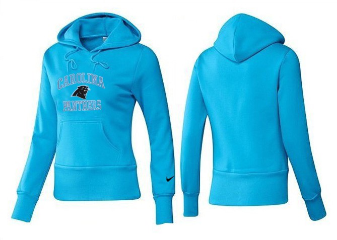 Nike Carolina Panthers Women L.Blue Hoodie