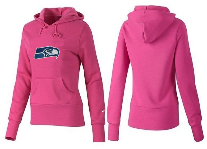 Nike Seattle Seahawks Pink Women Hoodie