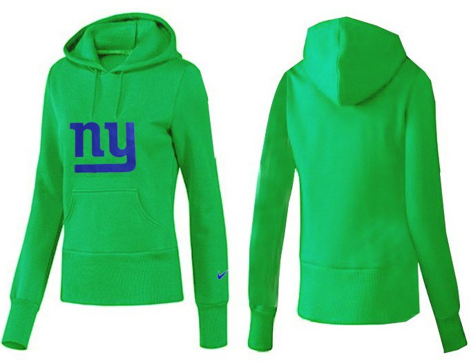 Nike New York Giants Green Color Women Hoodie