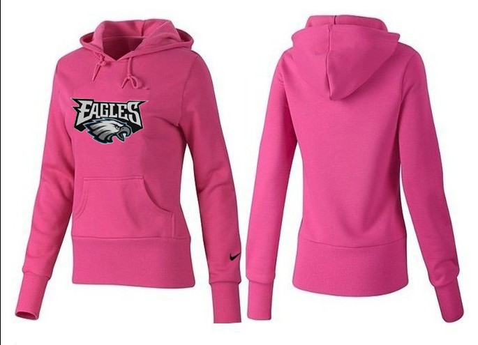 Nike Philadelphia Eagles Pink Hoodie For Women