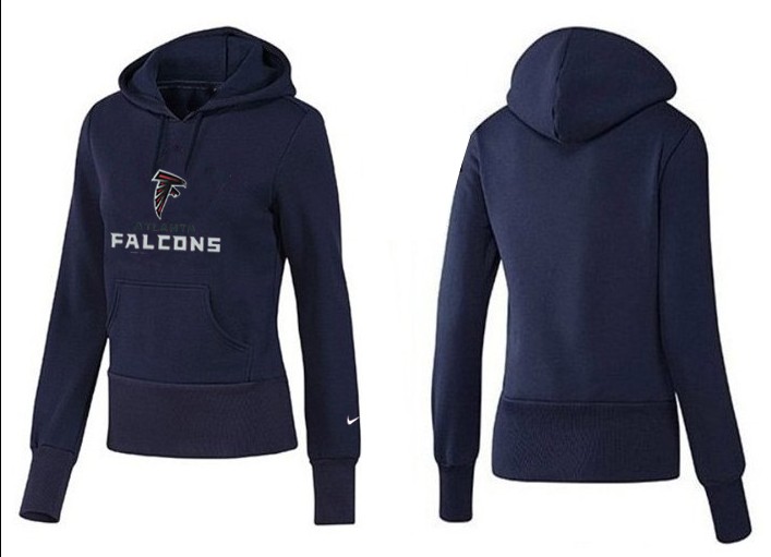 Nike Atlanta Falcons D.blue Color Women Hoodie
