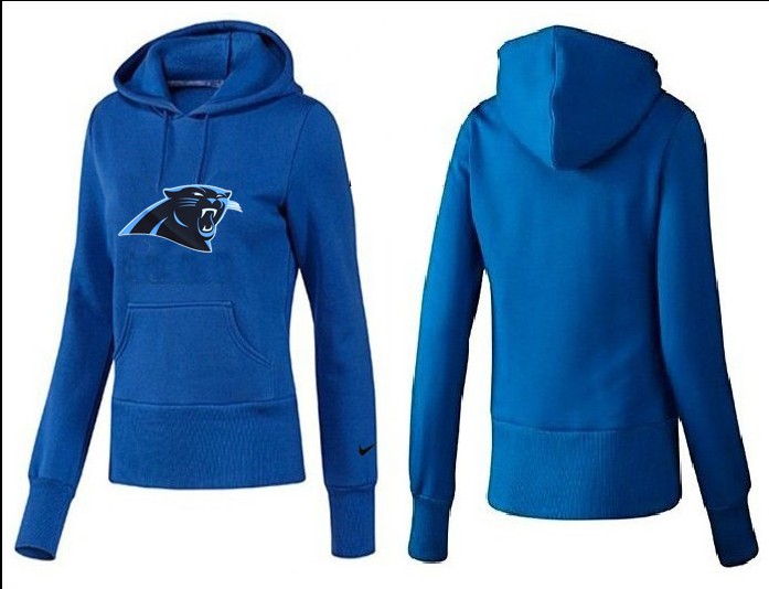 Nike Carolina Panthers Blue Women Hoodie