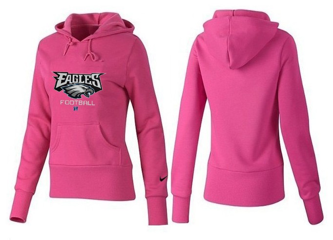Nike Philadelphia Eagles Pink Color Women Hoodie