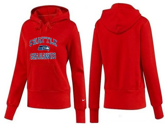 Nike Seattle Seahawks Red Color Women Hoodie