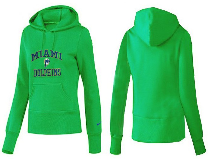 Nike Miami Dolphins Women Green Hoodie