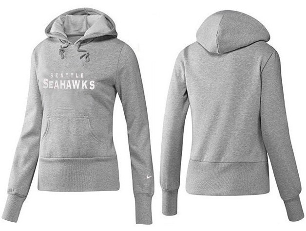 Nike Seattle Seahawks Grey Color Hoodie Women