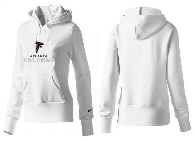 Nike Atlanta Falcons White Color Hoodie for Women