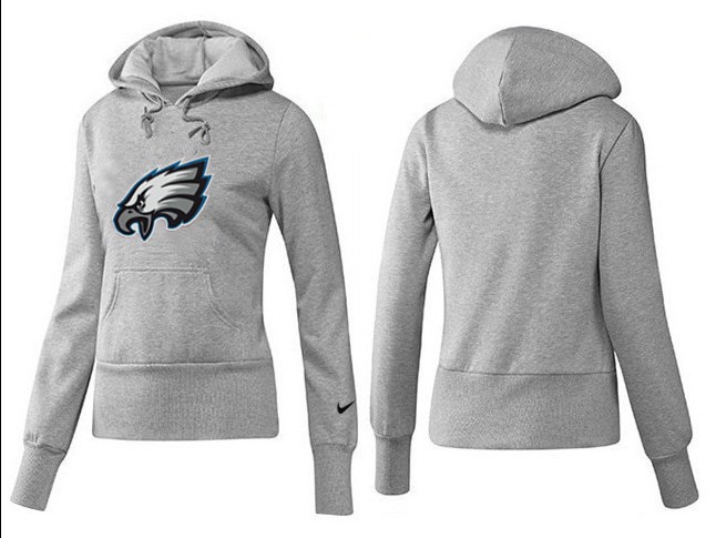 Nike Philadelphia Eagles Women Grey Color Hoodie