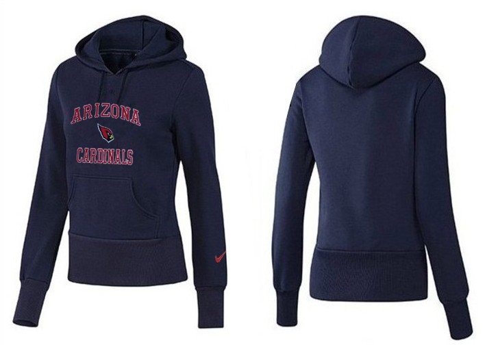 Nike Arizona Cardinals D.Blue Color Women Hoodie