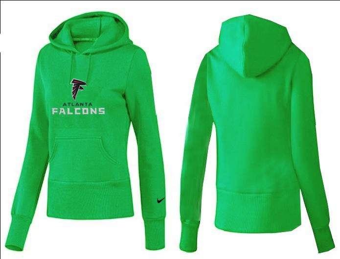 Nike Atlanta Falcons Green Color Hoodie for Women