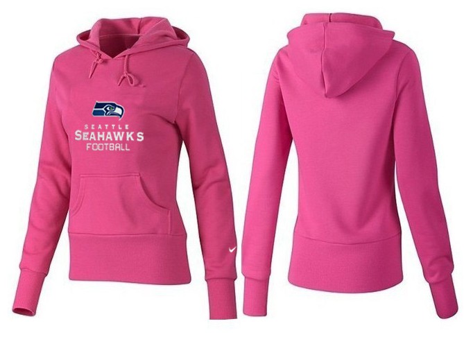 Nike Seattle Seahawks Pink Hoodie FOR Women