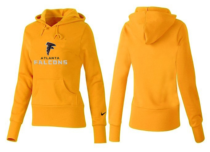 Nike Atlanta Falcons Yellow Hoodie for Women