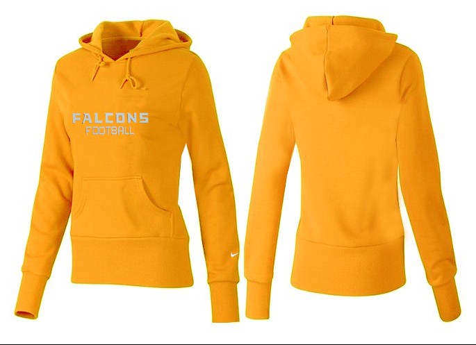 Nike Atlanta Falcons Yellow Hoodie Women