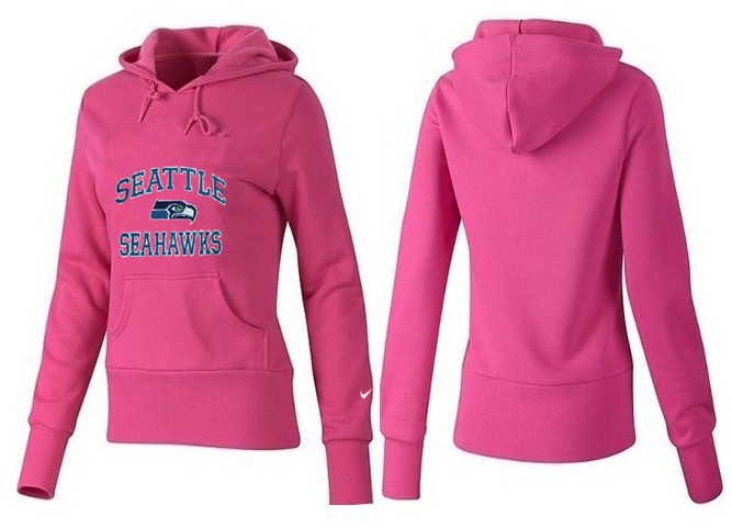 Nike Seattle Seahawks Pink Color Women Hoodie