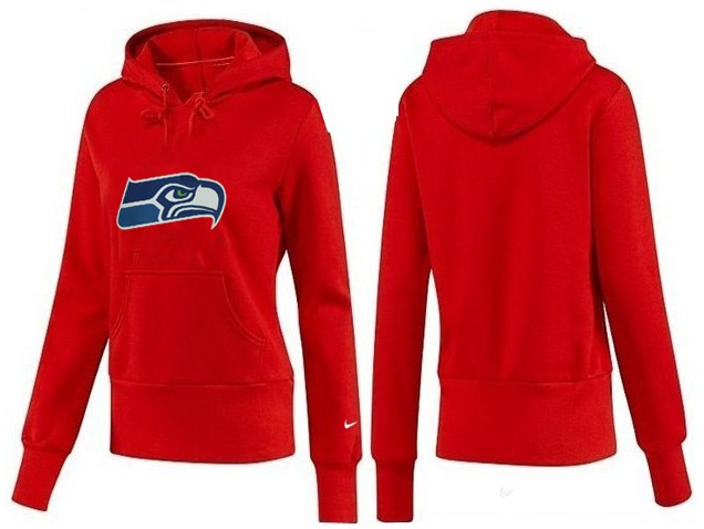 Nike Seattle Seahawks Red Women Hoodie