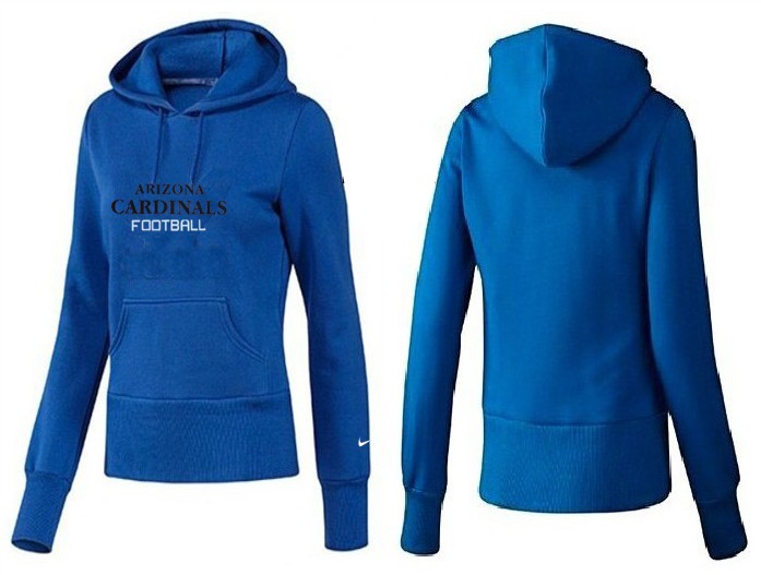 Nike Arizona Cardinals Women Blue Color Hoodie