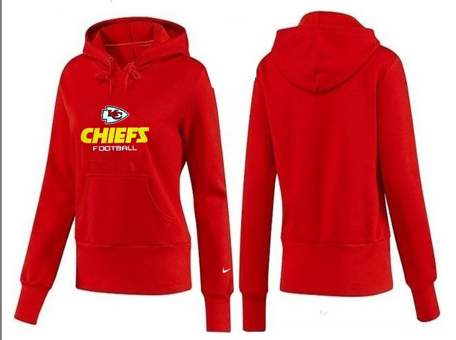 Nike Kansas City Chiefs Women Red Color Hoodie