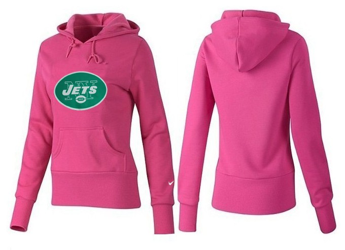 Nike New York Jets Pink Women Hoodie