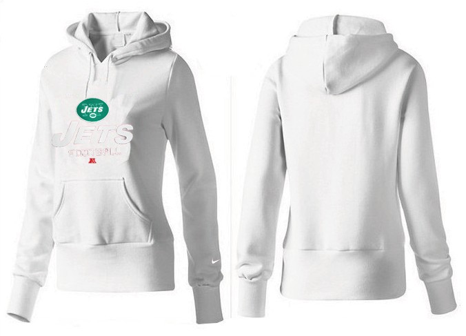 Nike New York Jets Women White Color Hoodie