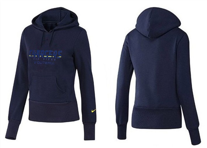 Nike San Diego Chargers Women D.Blue Color Hoodie