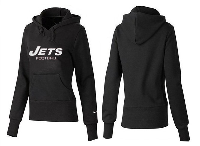 Nike New York Jets Women Black Color Hoodie