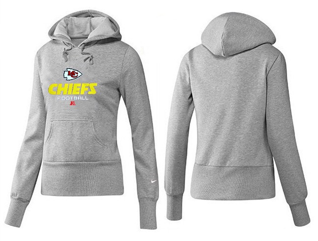 Nike Kansas City Chiefs Grey Women Hoodie