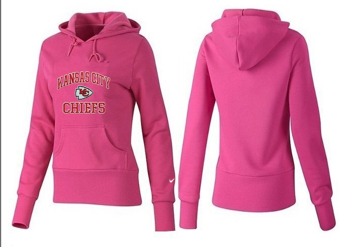 Nike Kansas City Chiefs Women Pink Hoodie