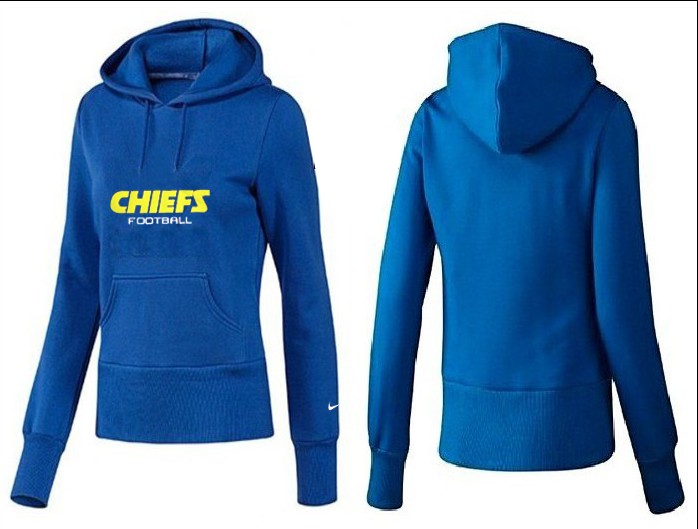 Nike Kansas City Chiefs Blue Color Women Hoodie