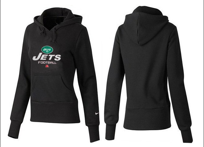 Nike New York Jets Women Black Hoodie
